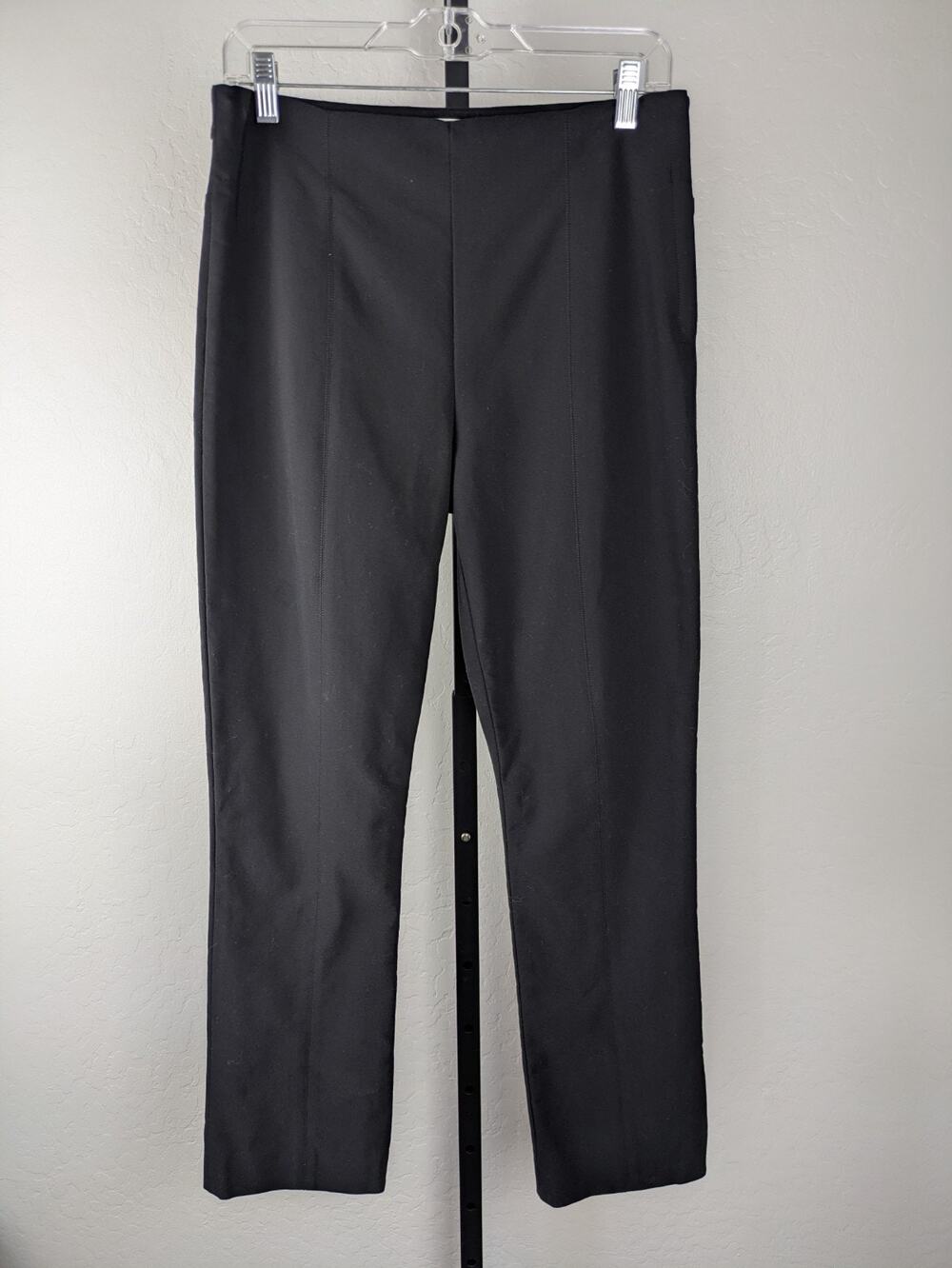 MM Lafleur black Foster Cigarette Pants High Rise Slim Straight